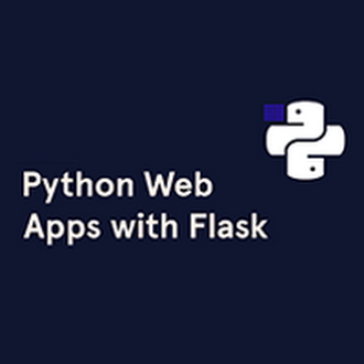 Python web apps with flask Icon